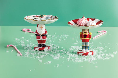 Holiday Pedestal Candy Dish