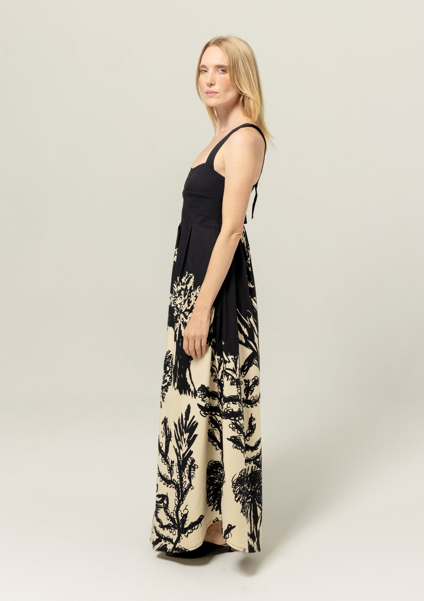 Janie Midnight Lagoon Maxi Dress