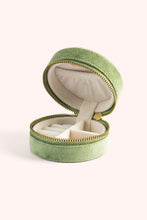 Toadstools Velvet Round Jewelry Box