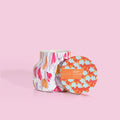 Pineapple Flower Pattern Play Petite Jar Candle