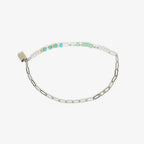 Seabright Bead & Paperclip Chain Bracelet