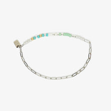 Seabright Bead & Paperclip Chain Bracelet