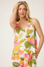Copacabana Floral Tank