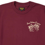Los Rios Burgundy Tee