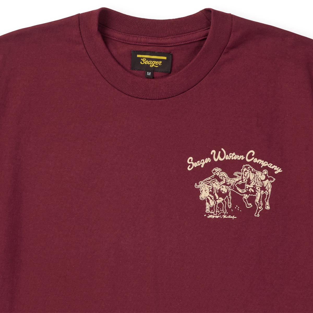 Los Rios Burgundy Tee