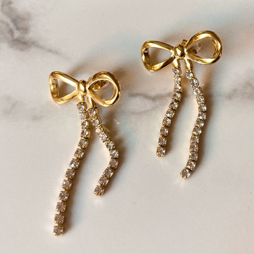 Bow Dangle Earrings