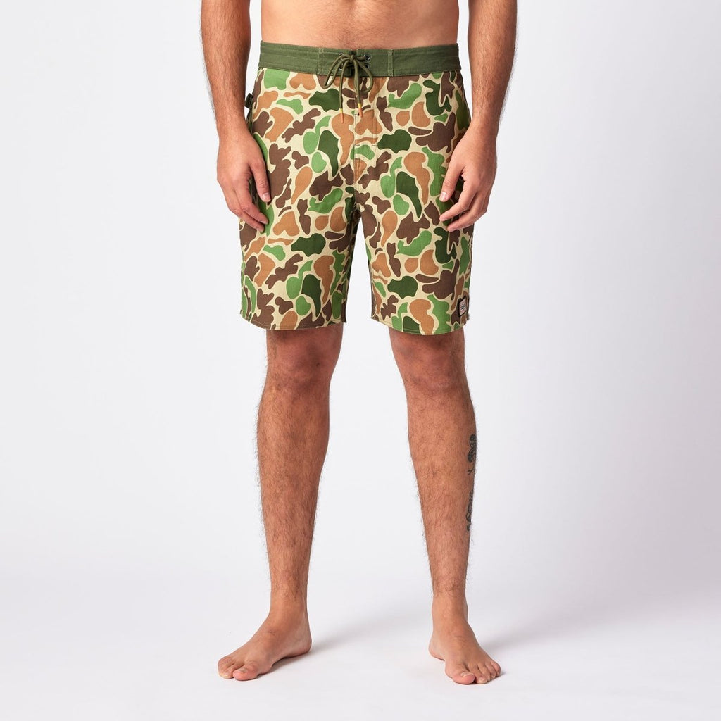 Goldmine Duck Camo Boardshort