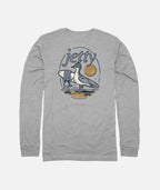Gull Athletic Grey Long-Sleeve Tee