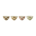 Checkered Ceramic Bowl
