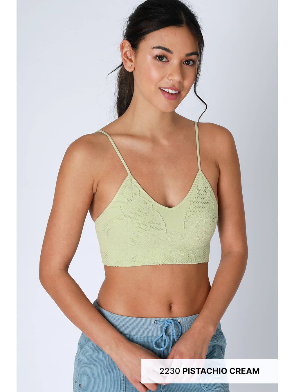Lace Embroidered Bralette