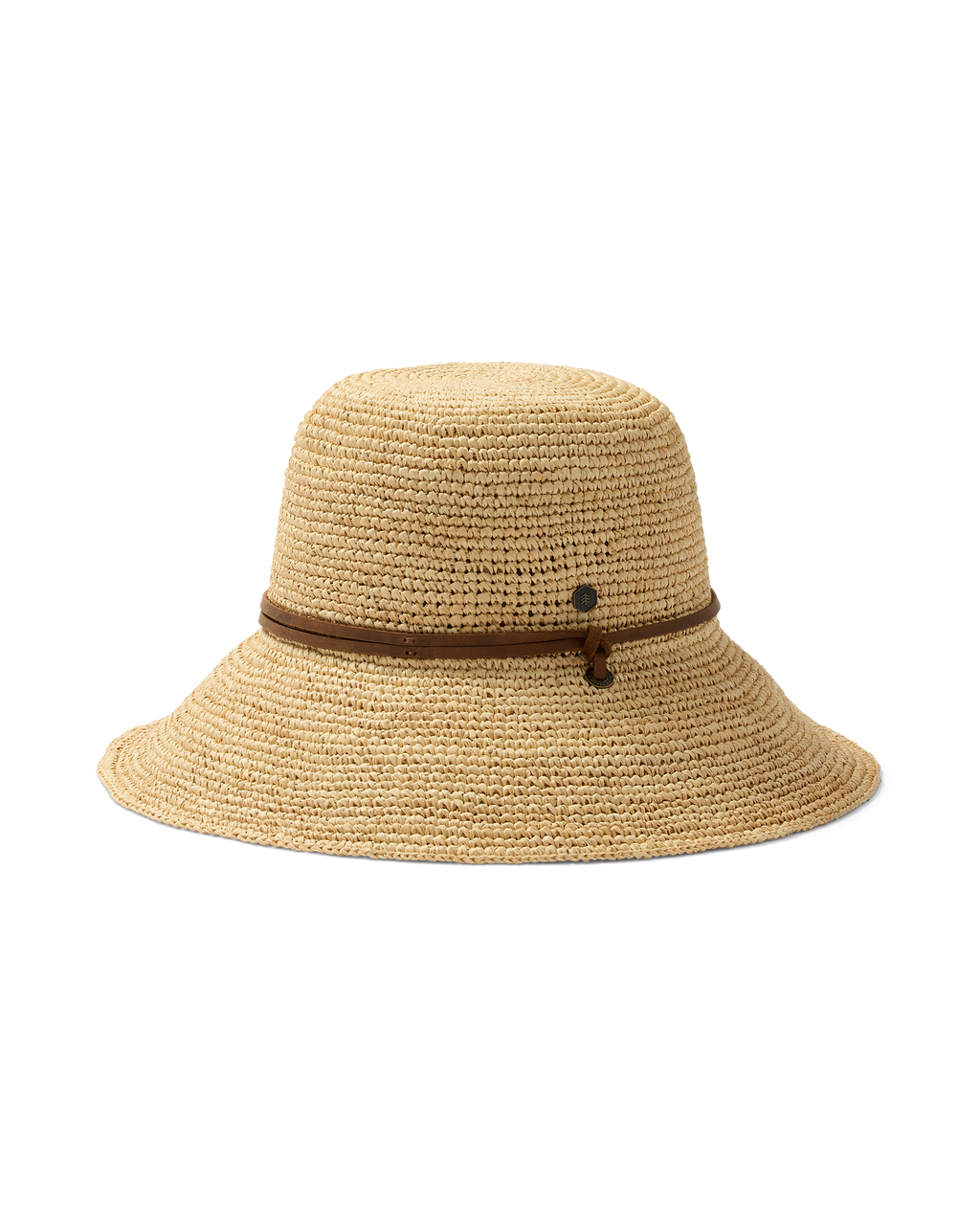Bondi Packable Raffia Bucket Hat
