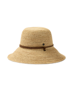 Bondi Packable Raffia Bucket Hat