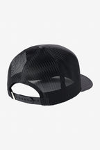 Arlie Washed Black Trucker Hat