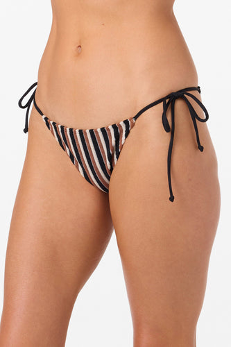 Sand Dollar Stripe Maracas Bikini Bottom