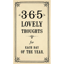 365 Lovely Thoughts For Each Day Of The Year