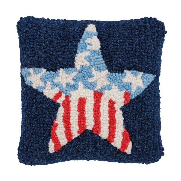 Mini Americana Star Hook Pillow
