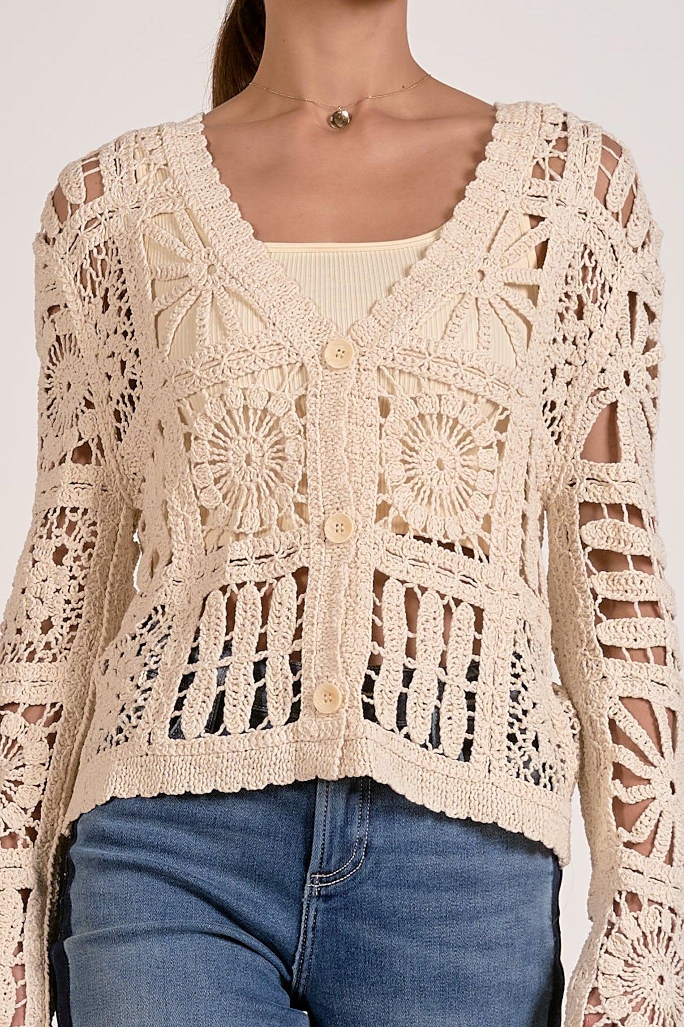 Shay Crochet Cardigan