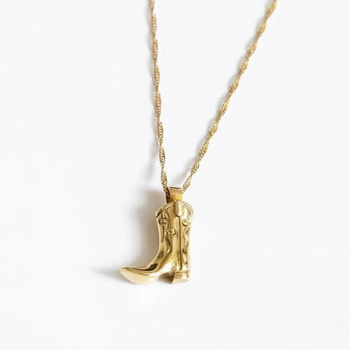 Kick Rocks Cowboy Necklace