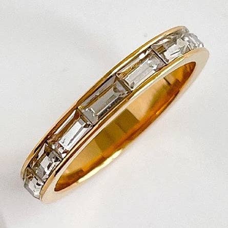 Reflection CZ Ring