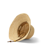 Bondi Packable Raffia Bucket Hat