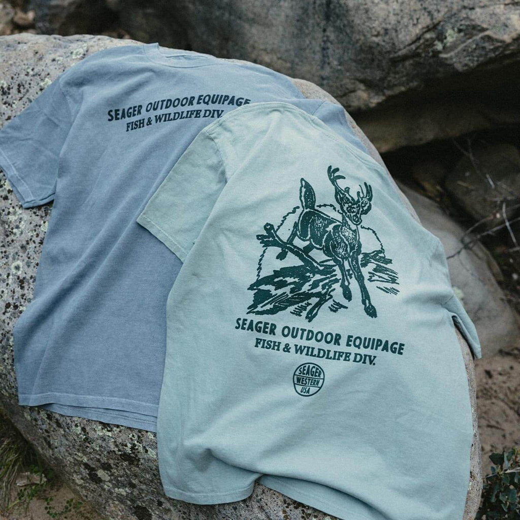 F & W Division Pigment Moss Premium Tee