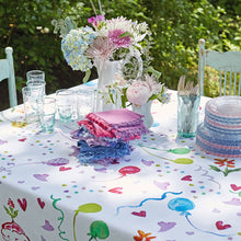 Happy Birthday Watercolor Tablecloth