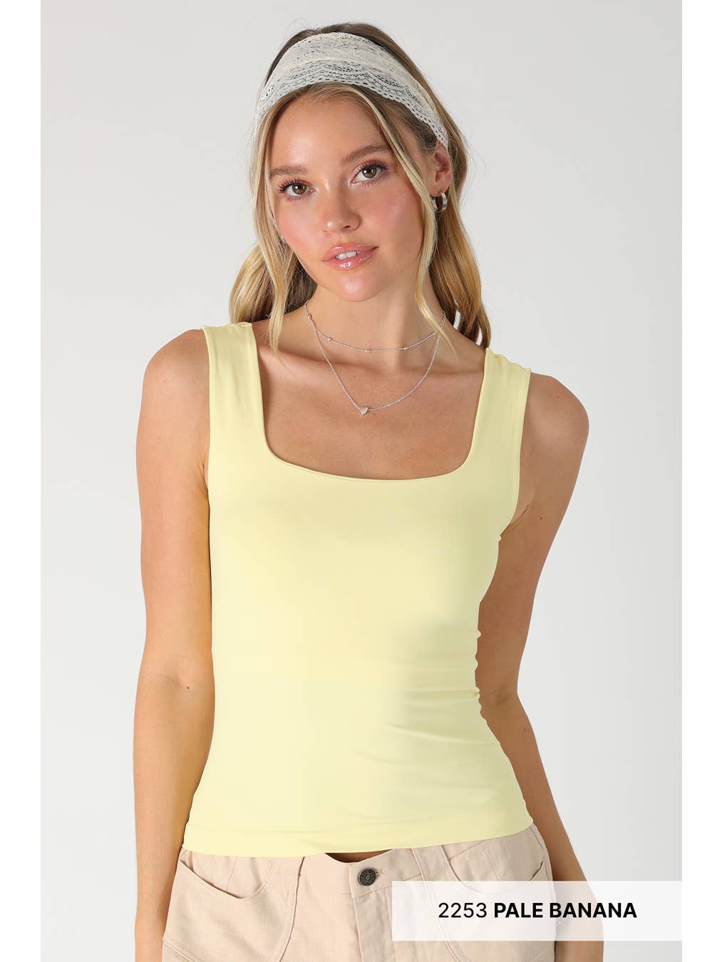 Clean Lines Square-Neck Tank