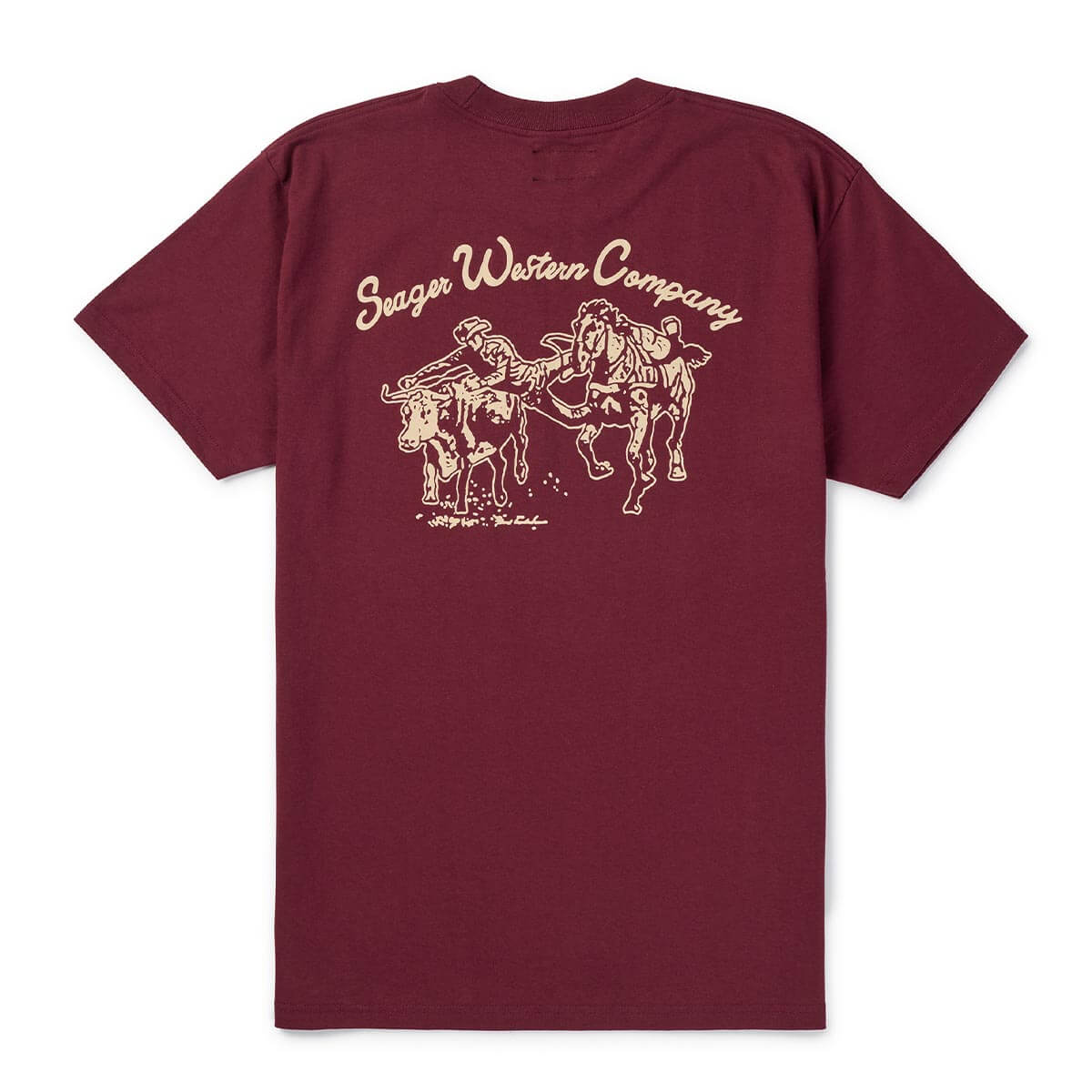 Los Rios Burgundy Tee