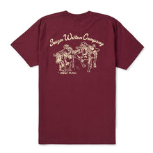 Los Rios Burgundy Tee