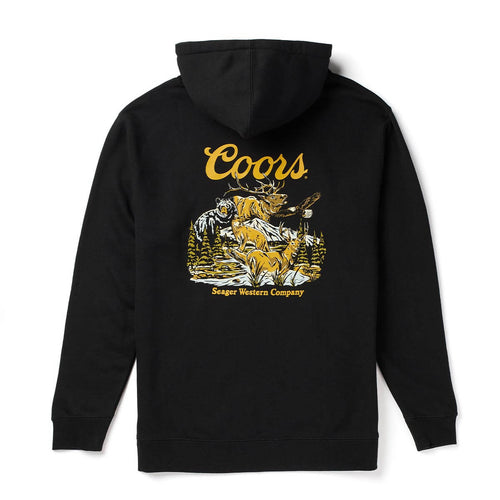 Seager x Coors Banquet Preserve Black Hoodie