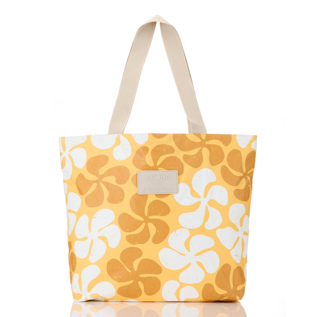Funky Plumeria Honey Day Tripper Tote