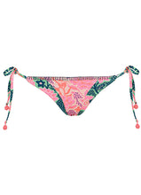 Blush Floral Shining Bikini Bottom
