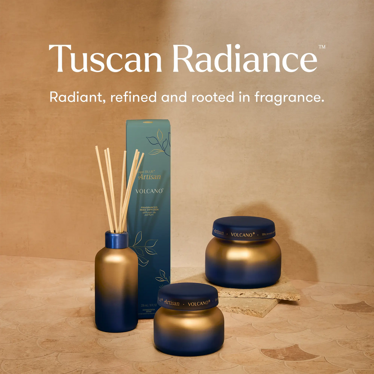 Volcano Tuscan Radiance Petite Candle