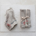 Holiday Embroidered Napkin