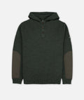 Barnacle Olive Knit Hoodie