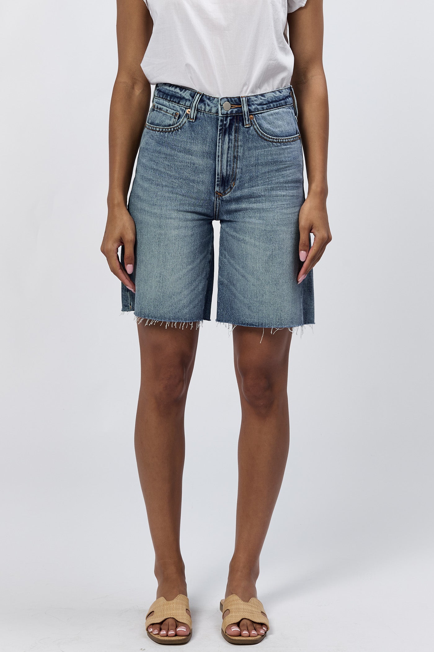 Boyfriend Waveline Denim Short