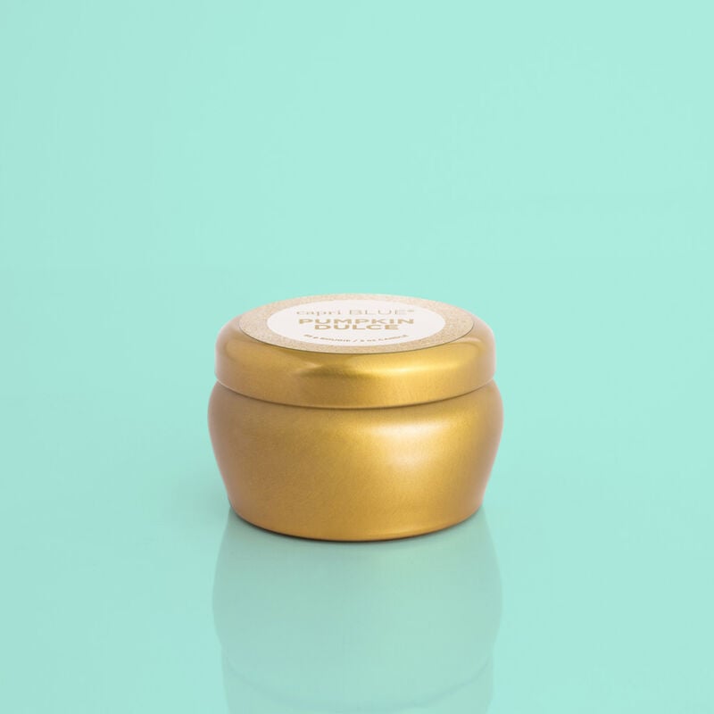 Pumpkin Dulce Glam Mini Tin Candle