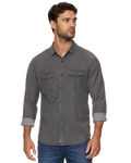 Sacramento Chambray Western Button-Up