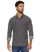 Sacramento Chambray Western Button-Up
