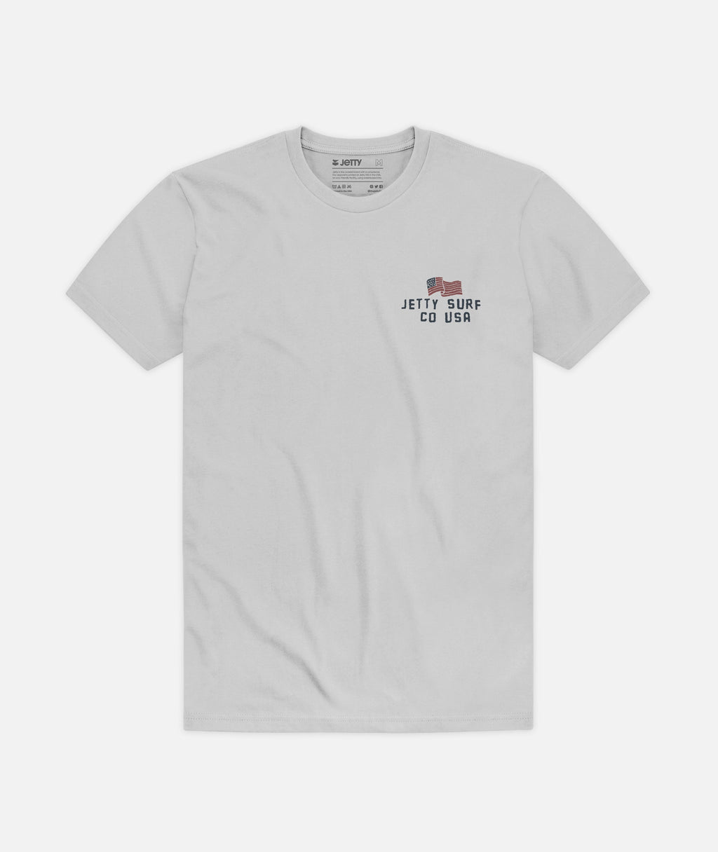 Patriot Silver Tee