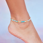 Bahama Bead Stretch Anklet