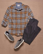 Seabrook Vintage Wash Flannel Button-Up