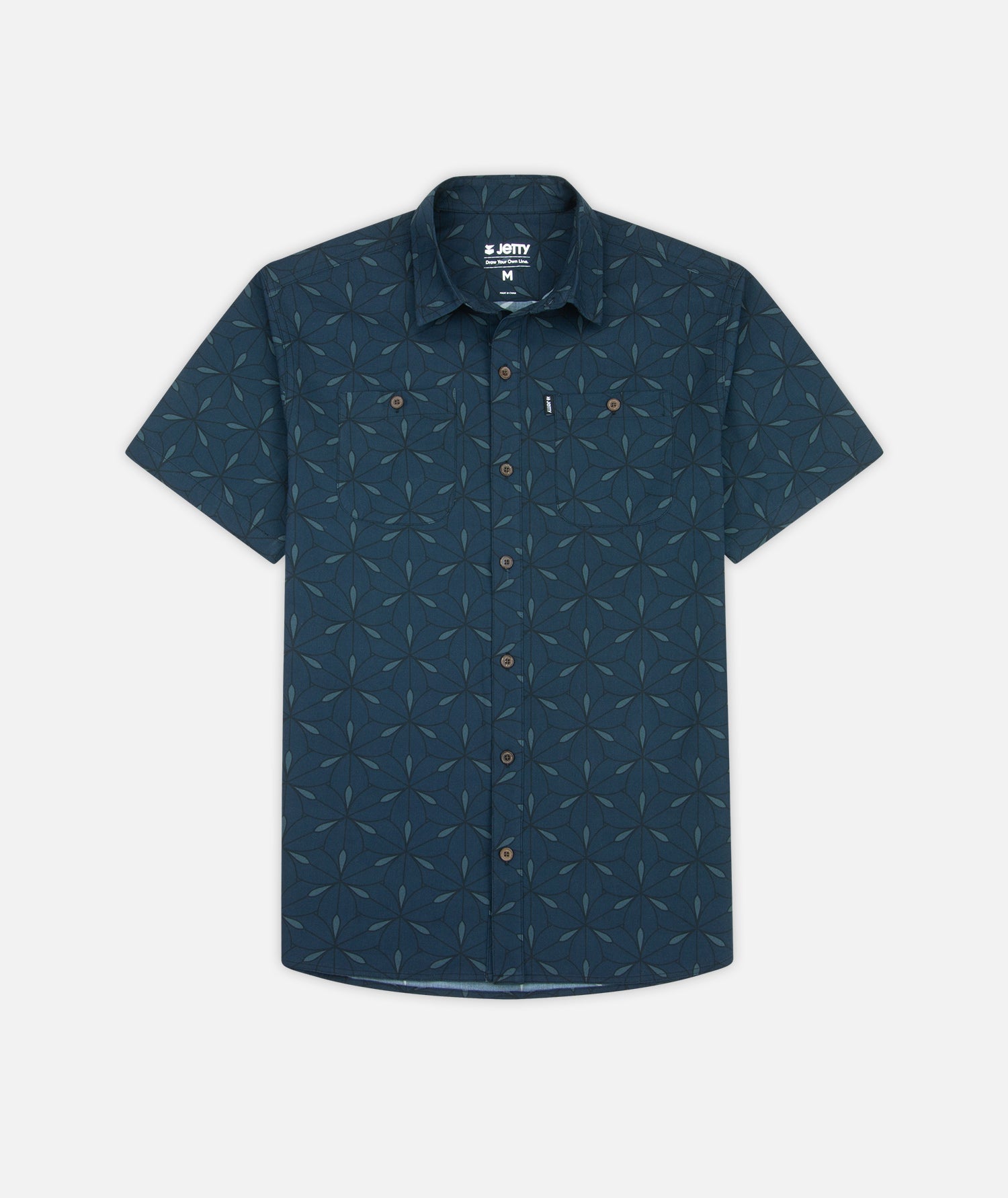 Seabrite Navy Button-Up