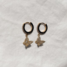 Brynn CZ Butterfly Huggies