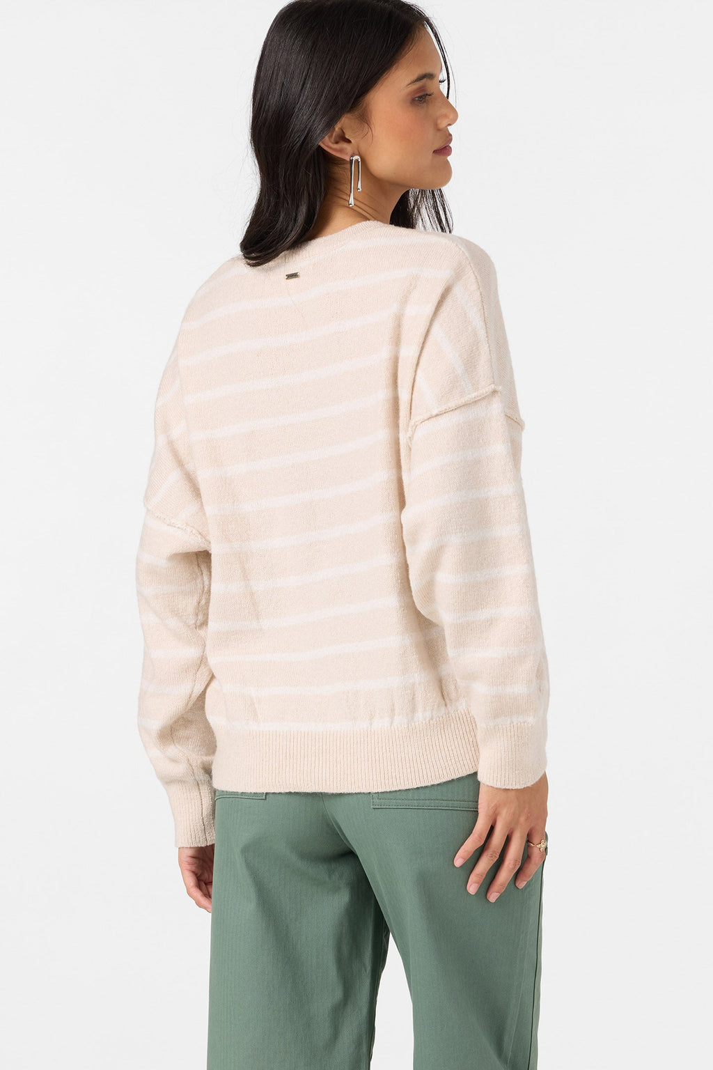 Kari Twill Knit Stripe Sweater