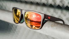 Matte Black/Red Sunset Torrey Pines Sunglasses