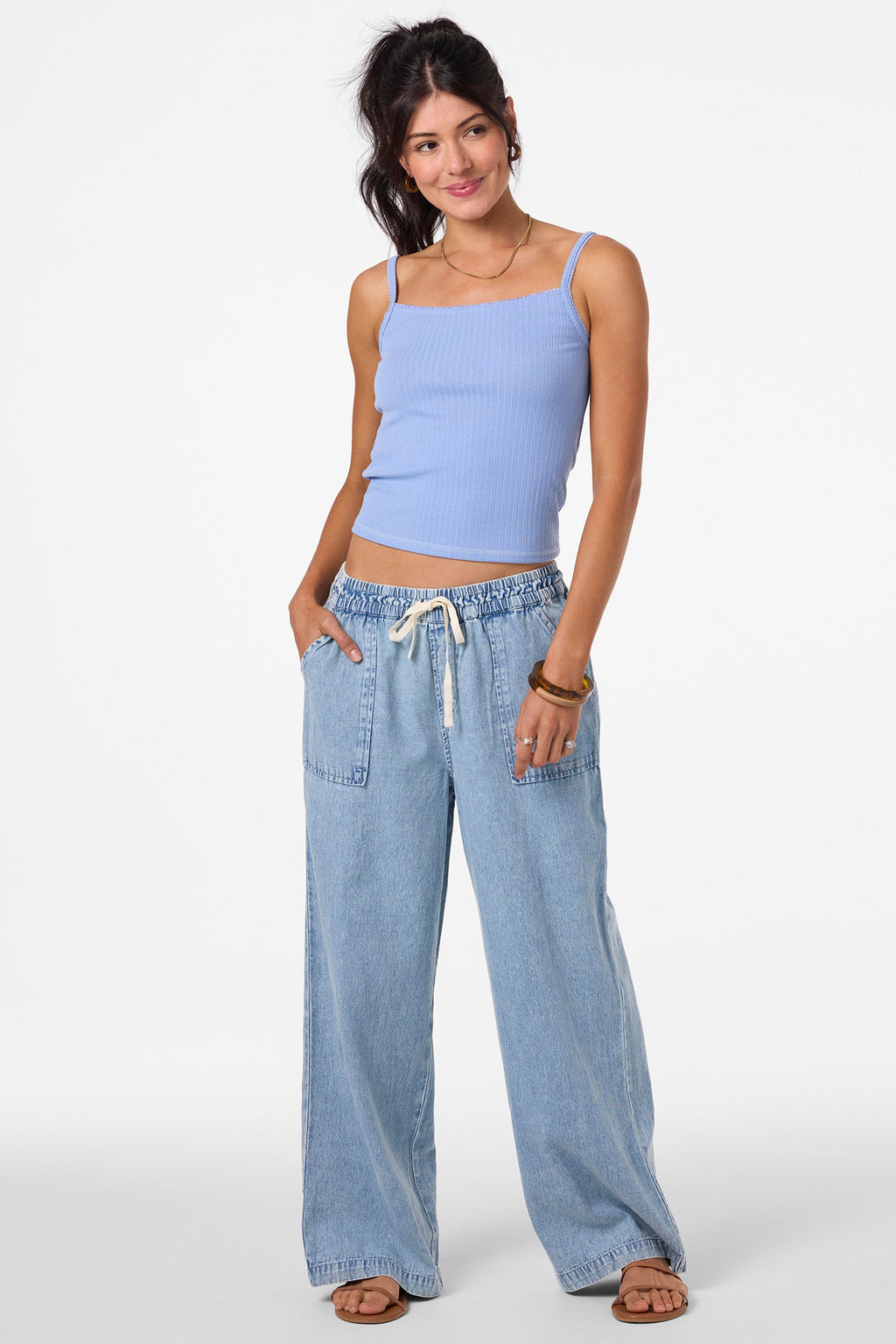 Stevie Denim Pant
