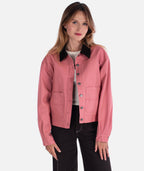 Kai Dusty Rose Utility Coat