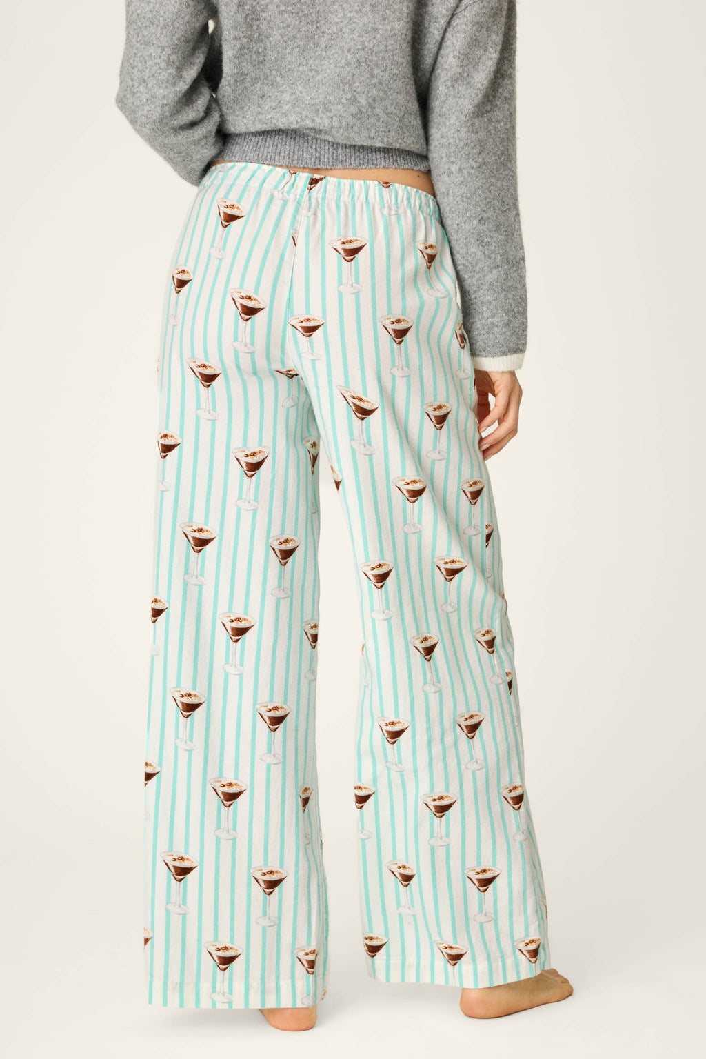 Espresso Martini Flannel PJ Pant