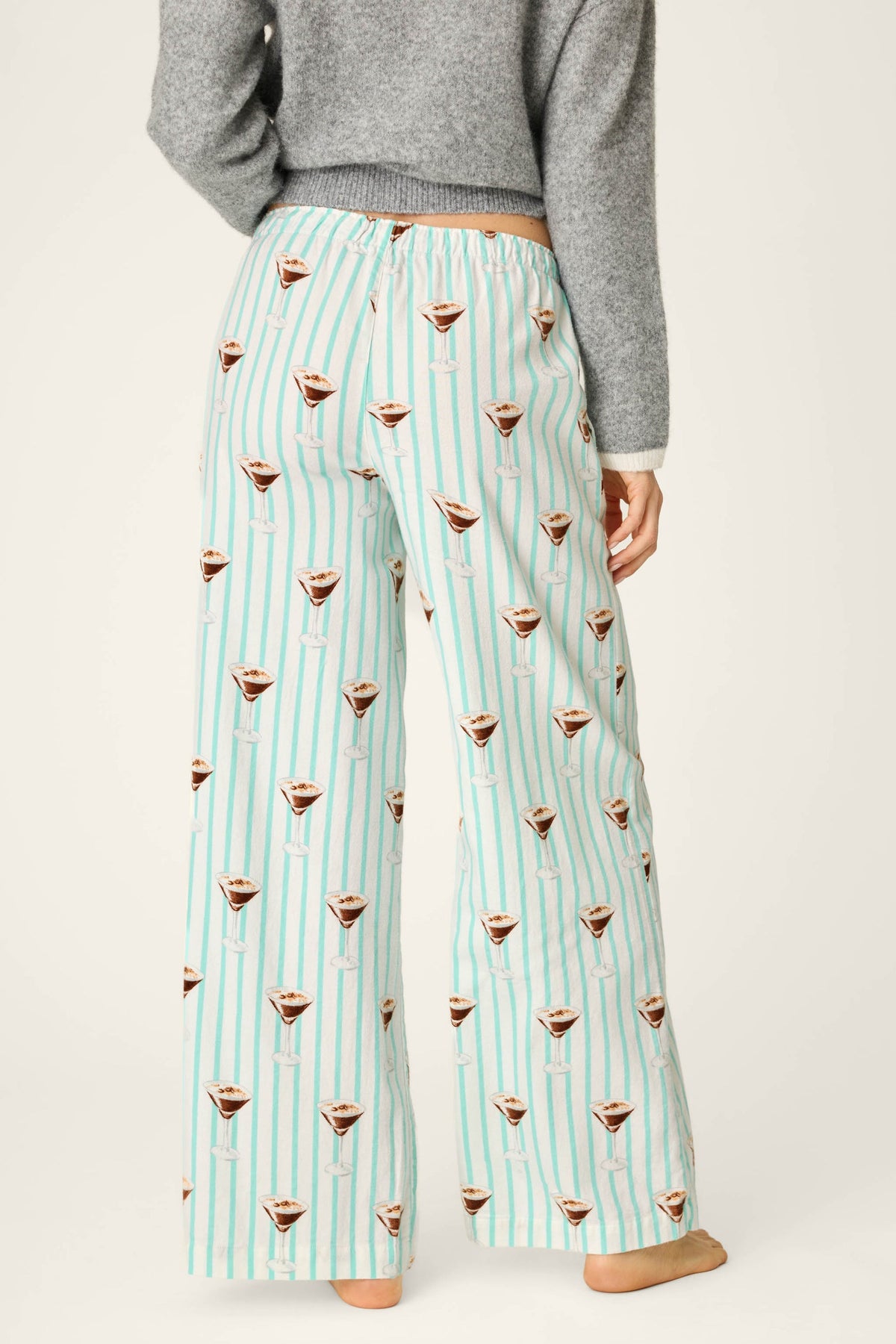 Espresso Martini Flannel PJ Pant